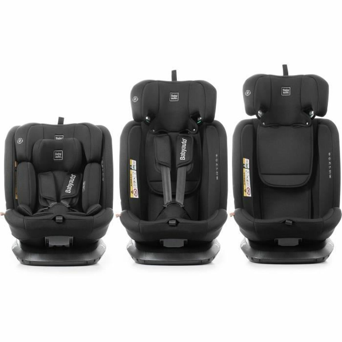 Babyauto Autostoeltje Babyauto Across Zwart 0 (De 0 A 10 Kilos) I (9 - 18 Kg) Ii (15-25 Kg) Iii (22 - 36 Kg) Kinderen Ece R129/04