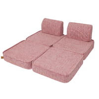 MeowBaby® Modulaire Kindersofa – Tangle Bubblegum Pink