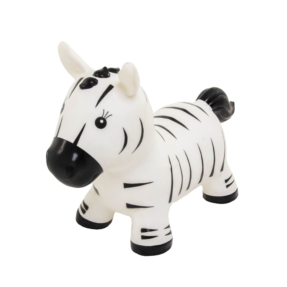 Gerardo's Toys My First JUMPY Zebra springdier met zithoogte van 22 cm voor kinderen vanaf 12 maanden