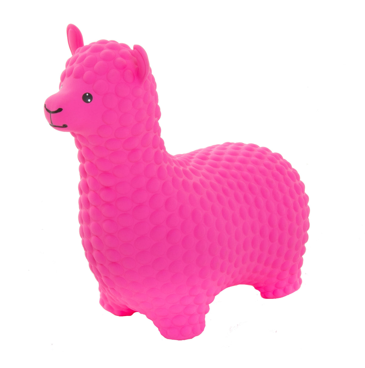 Gerardo's Toys My First JUMPY Roze Alpaca springdier voor kinderen vanaf 12 maanden