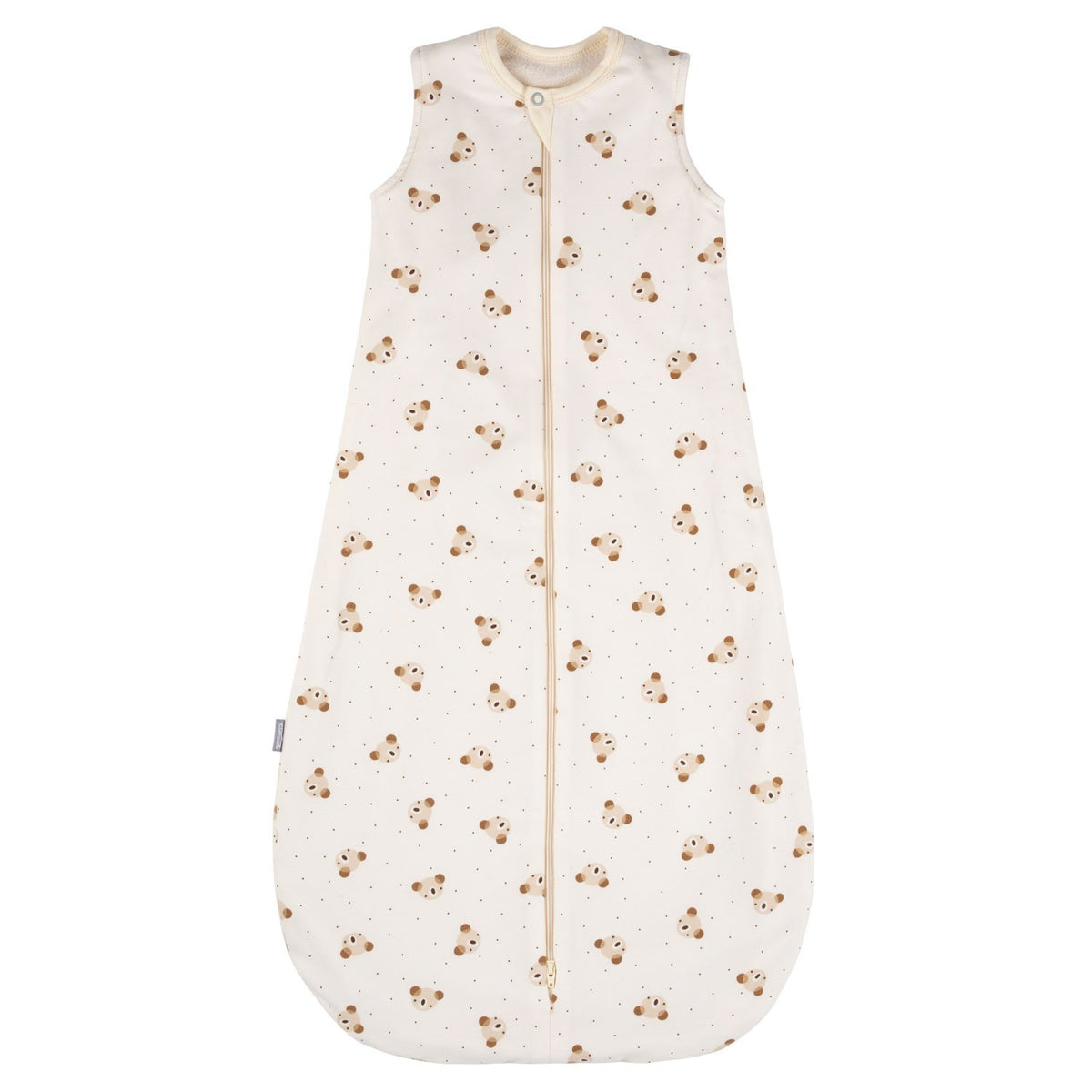Beige witte babyslaapzak 2.5 TOG voor baby's en peuters van 6 tot 24 maanden