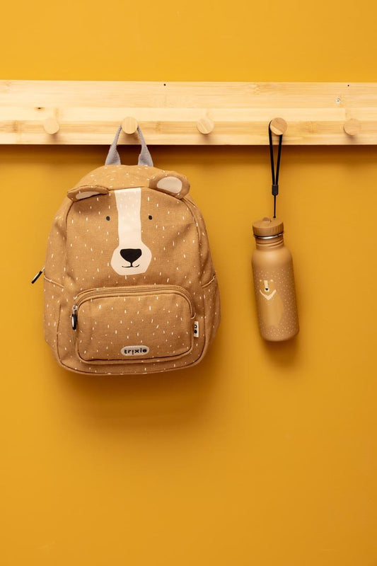 Trixie Bundle Mr. Bear – Trinkbecher (500ml) und Rucksack (7,5l)
