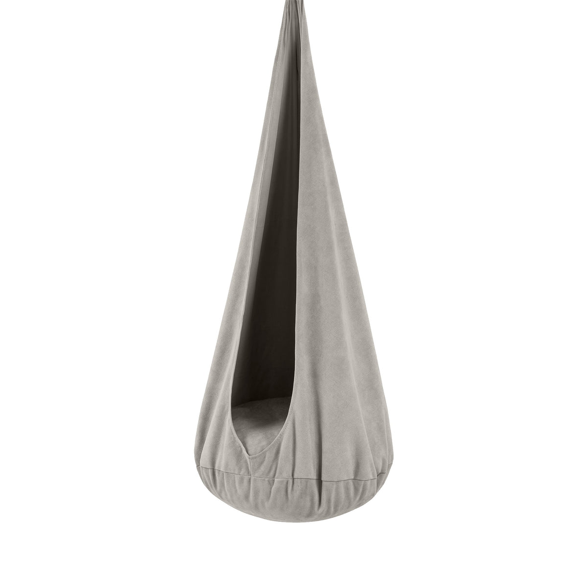 Bees & Blooms Cocoon Swing kinder hangstoel met zachte corduroy bekleding en rond zitkussen