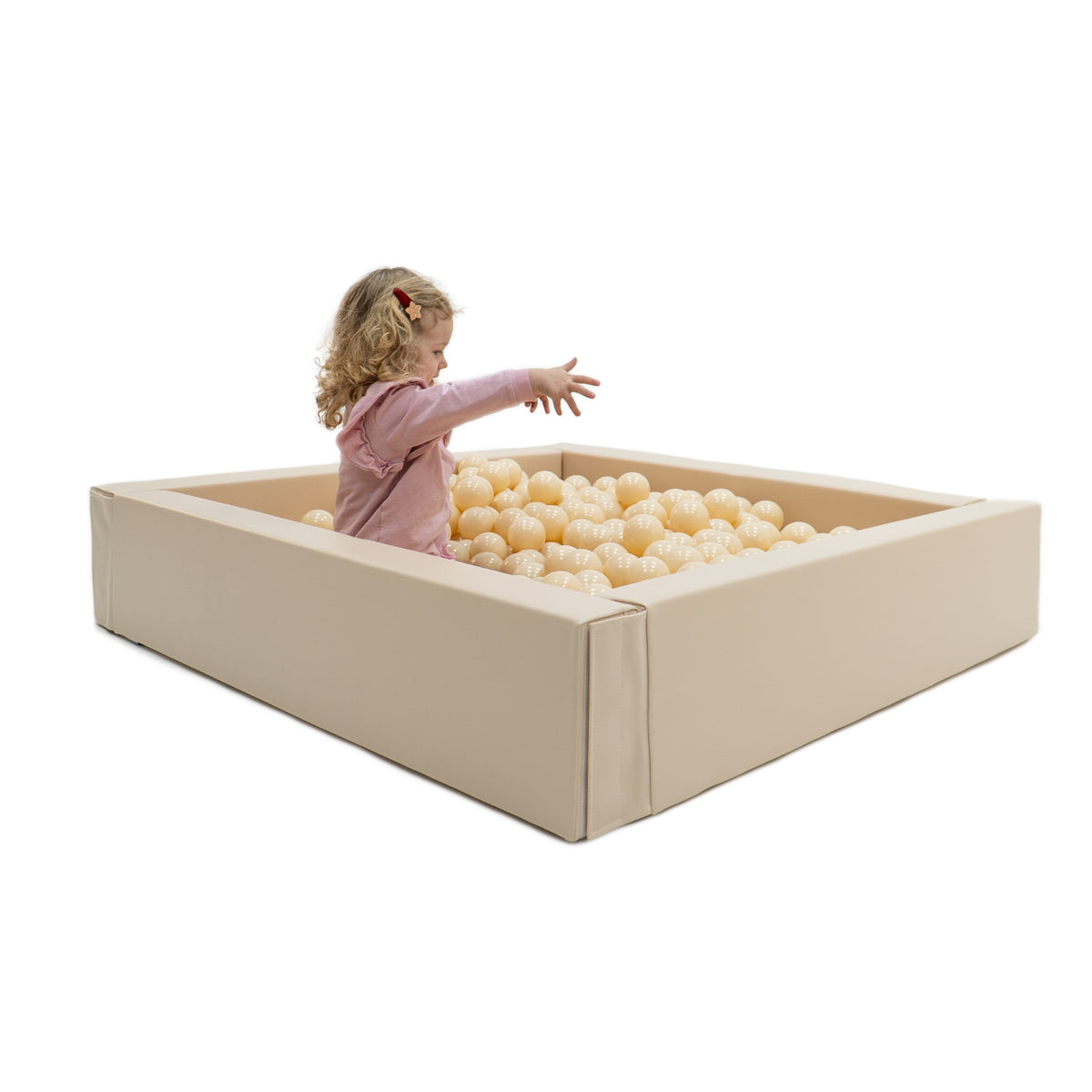 Soft Play Ball Pit - Beige