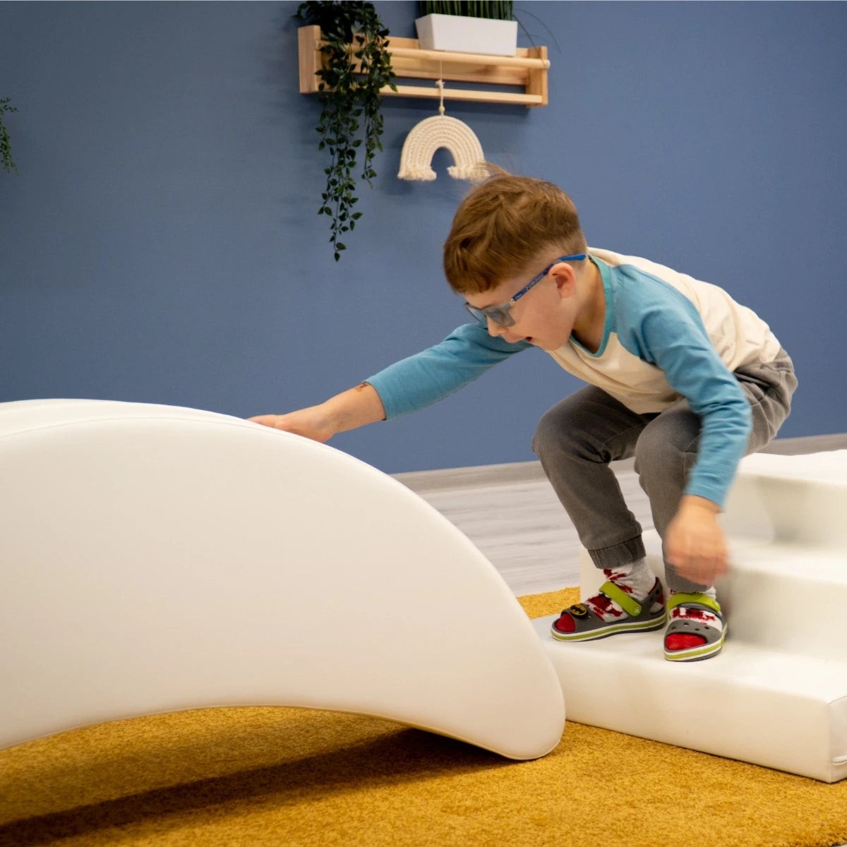 Soft Play Rocking Toy - White Banana