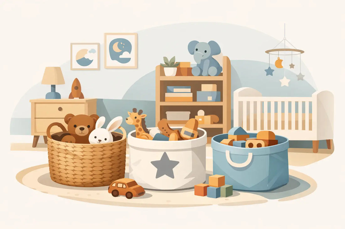Een opbergmand voor de kinderkamer kiezen