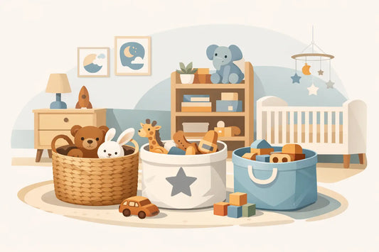 Een opbergmand voor de kinderkamer kiezen