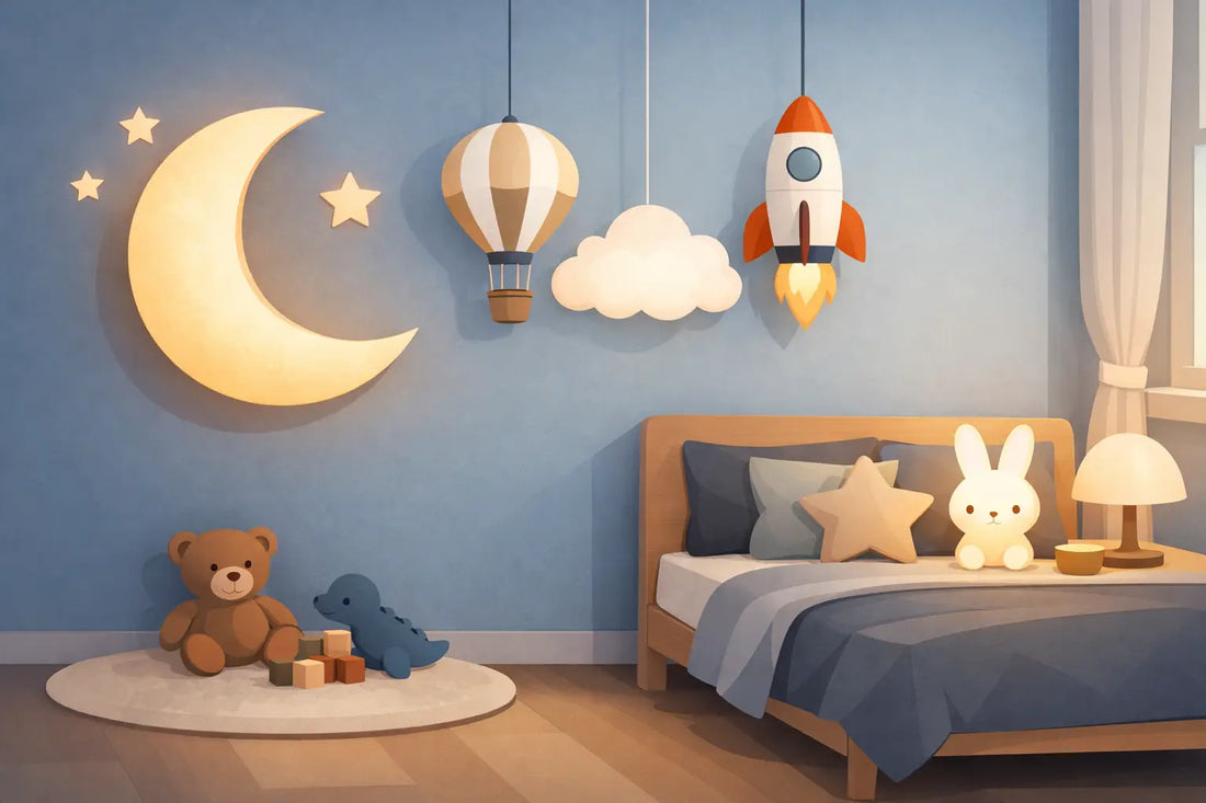 Mooiste kinderlampen voor een moderne slaapkamer