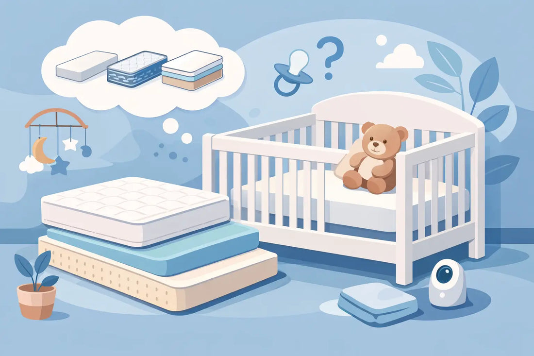 Welke matras past in een ledikant voor je baby?