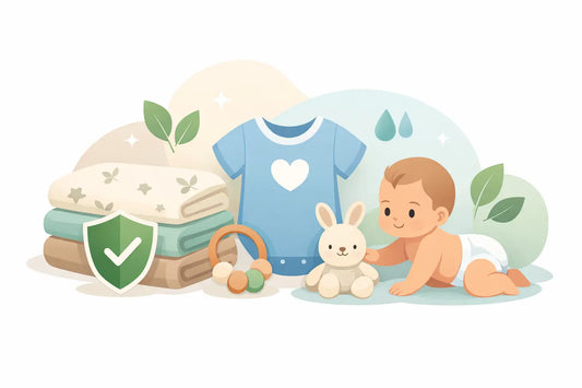 Veilige materialen voor babytextiel kiezen