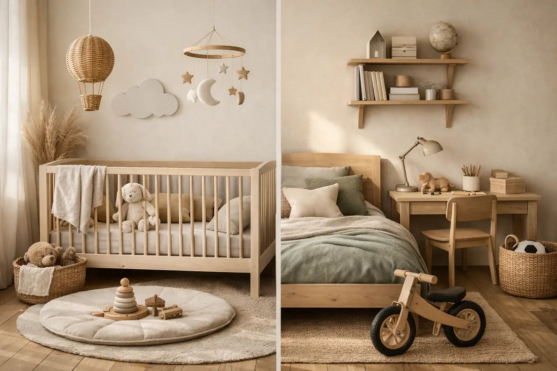 Kinderkamer decoratie die meegroeit met je kind