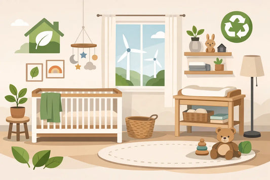 Duurzame babykamer inrichten met 9 slimme tips