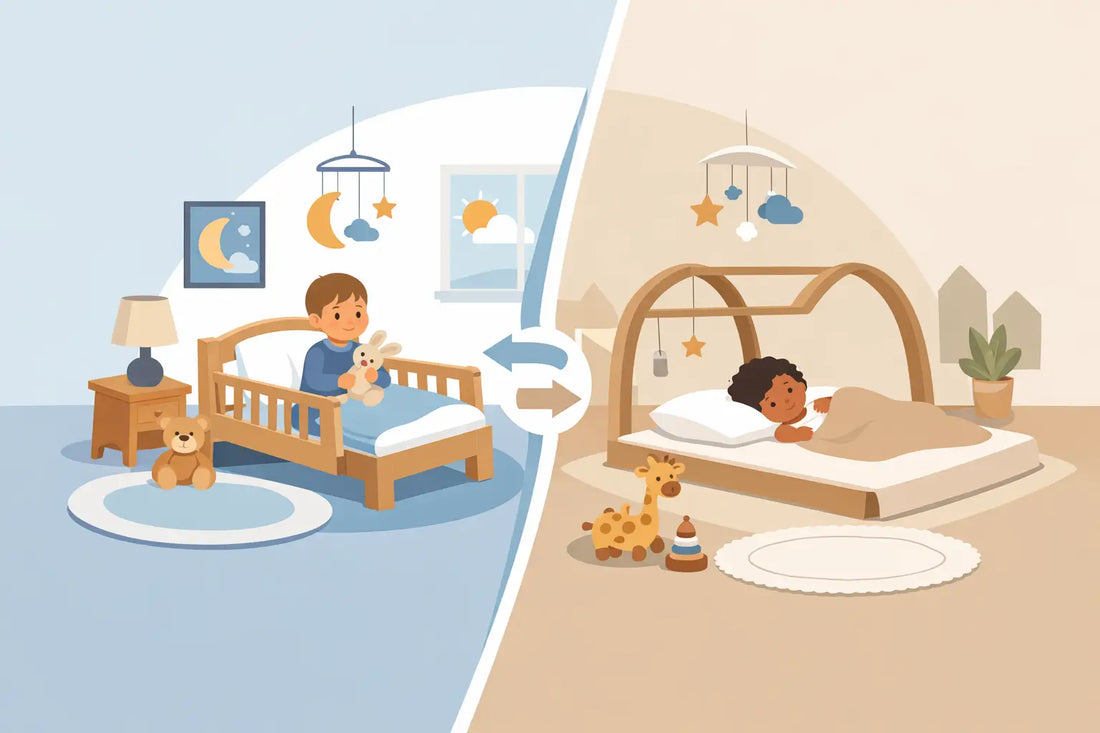 Peuterbed versus vloerbed voor jouw kind