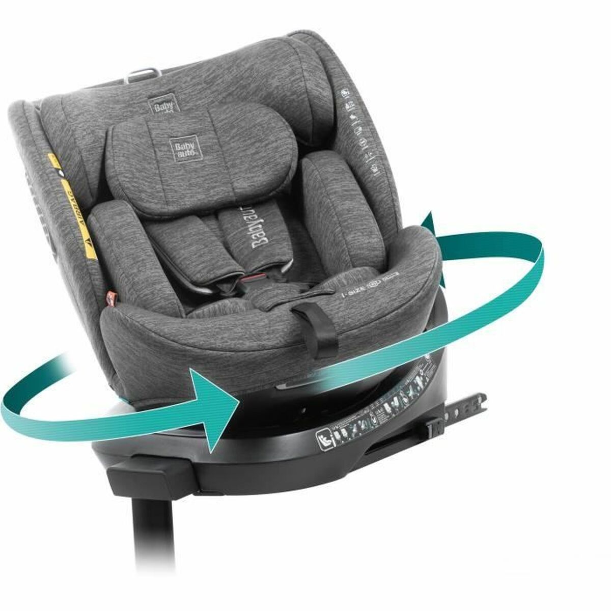 Babyauto Autostoeltje Babyauto Core Grijs 0 (De 0 A 10 Kilos) I (9 - 18 Kg) Ii (15-25 Kg) Iii (22 - 36 Kg) Kinderen Ece R129/04
