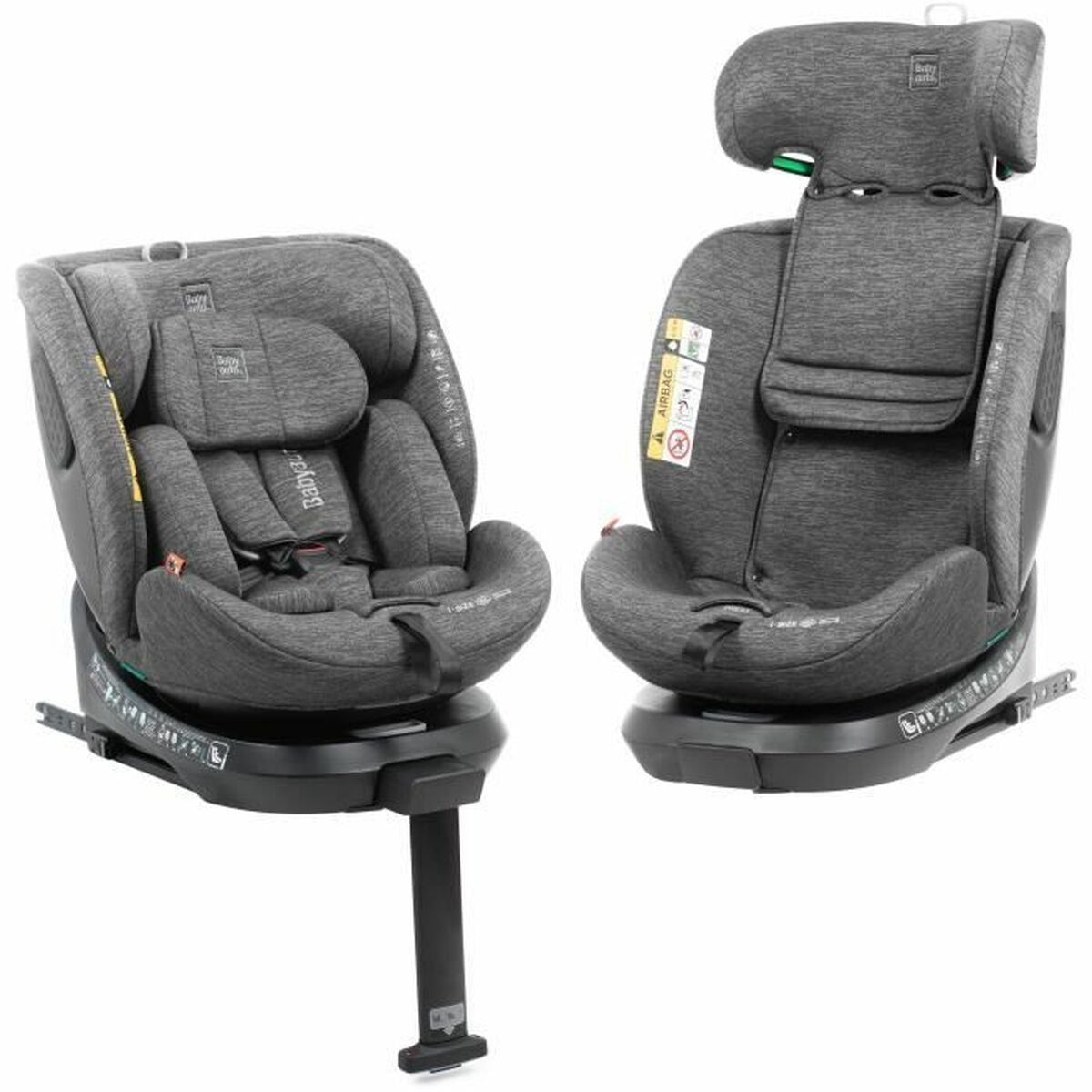 Babyauto Autostoeltje Babyauto Core Grijs 0 (De 0 A 10 Kilos) I (9 - 18 Kg) Ii (15-25 Kg) Iii (22 - 36 Kg) Kinderen Ece R129/04