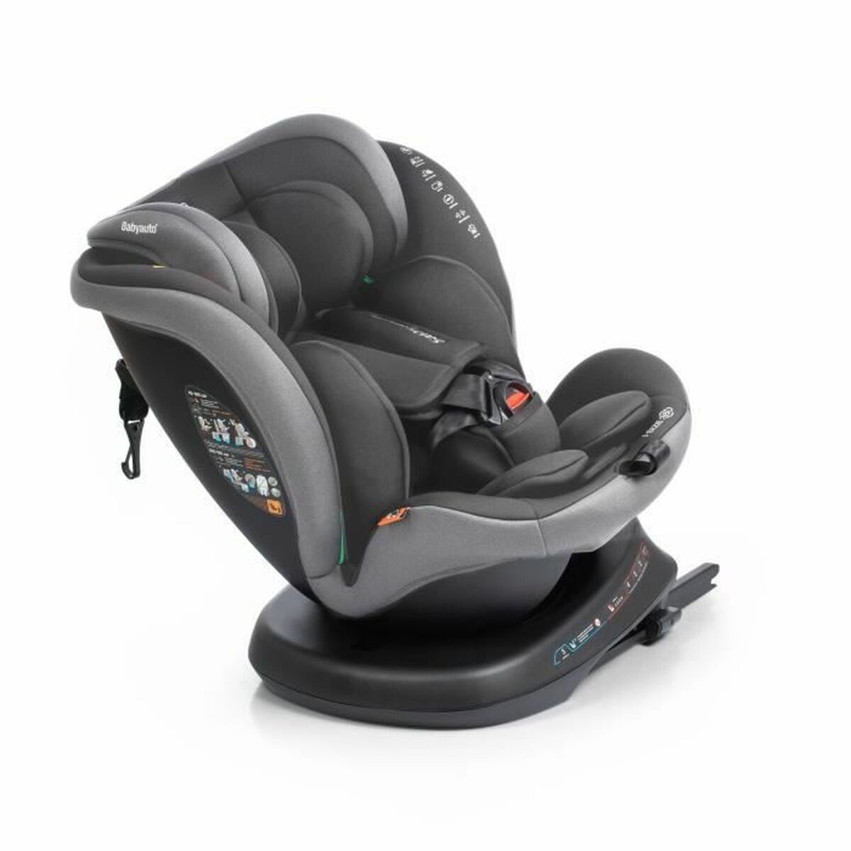 Babyauto Autostoeltje Babyauto Rodia Grijs 0 (De 0 A 10 Kilos) I (9 - 18 Kg) Ii (15-25 Kg) Iii (22 - 36 Kg) Kinderen Ece R129/04