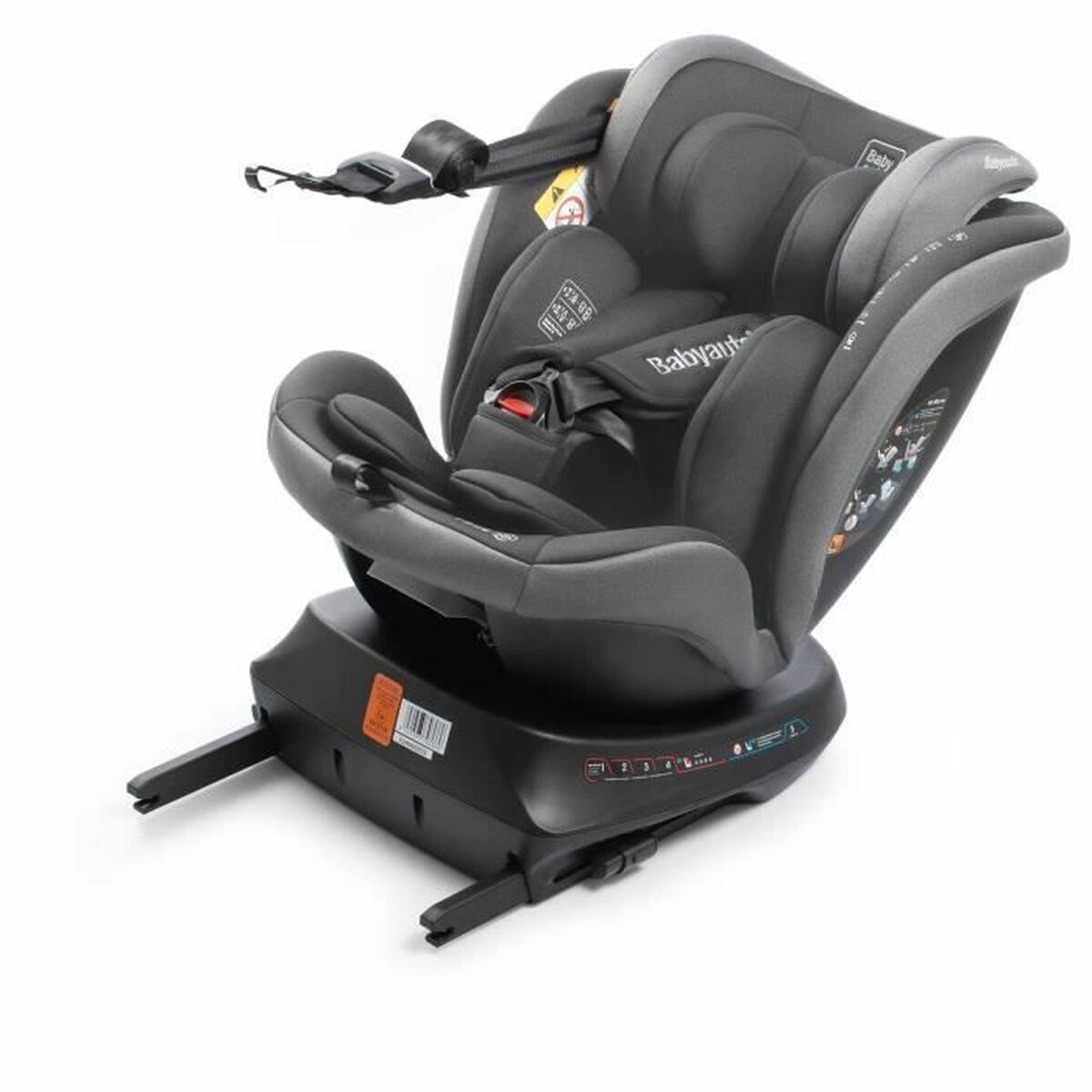 Babyauto Autostoeltje Babyauto Rodia Grijs 0 (De 0 A 10 Kilos) I (9 - 18 Kg) Ii (15-25 Kg) Iii (22 - 36 Kg) Kinderen Ece R129/04