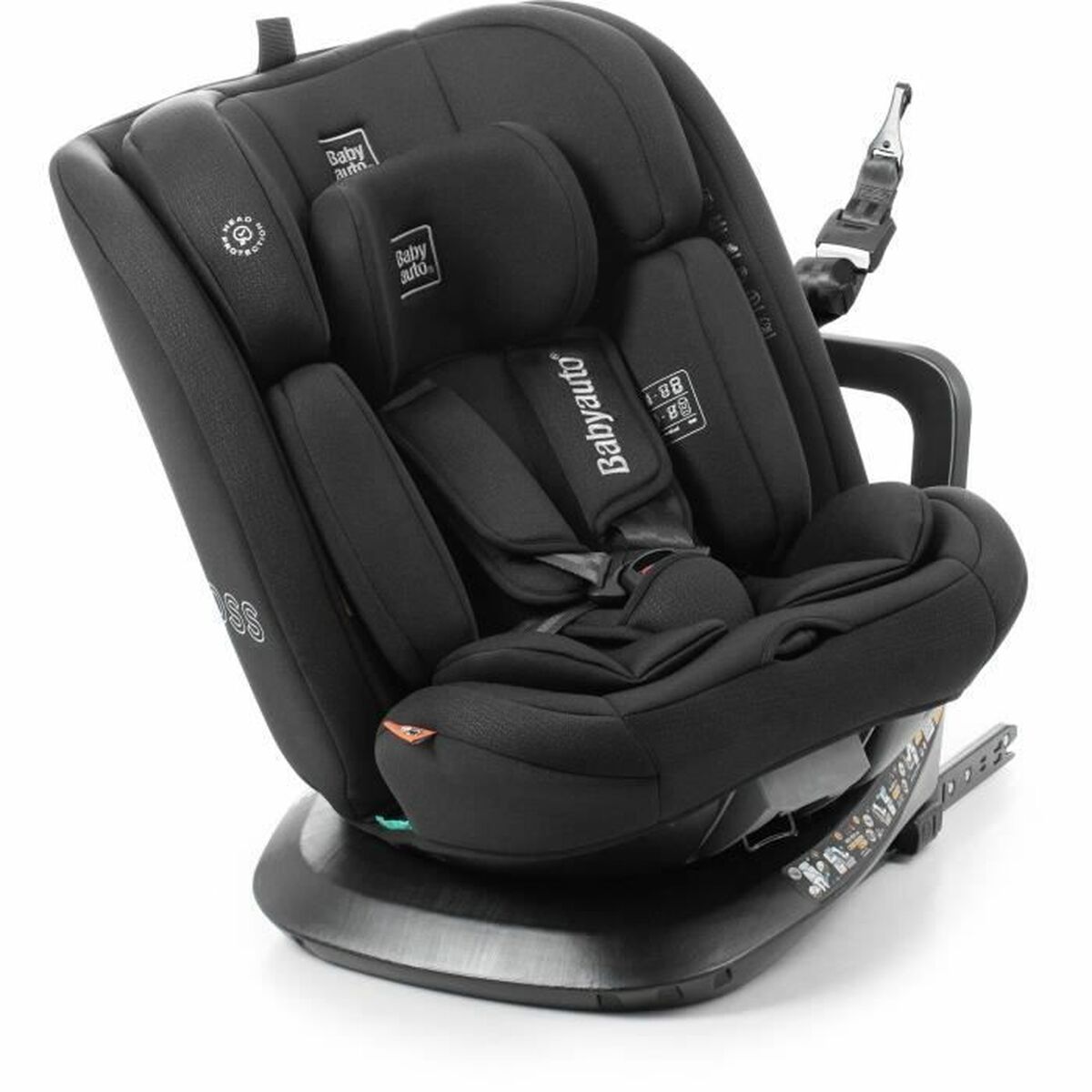 Babyauto Autostoeltje Babyauto Across Zwart 0 (De 0 A 10 Kilos) I (9 - 18 Kg) Ii (15-25 Kg) Iii (22 - 36 Kg) Kinderen Ece R129/04