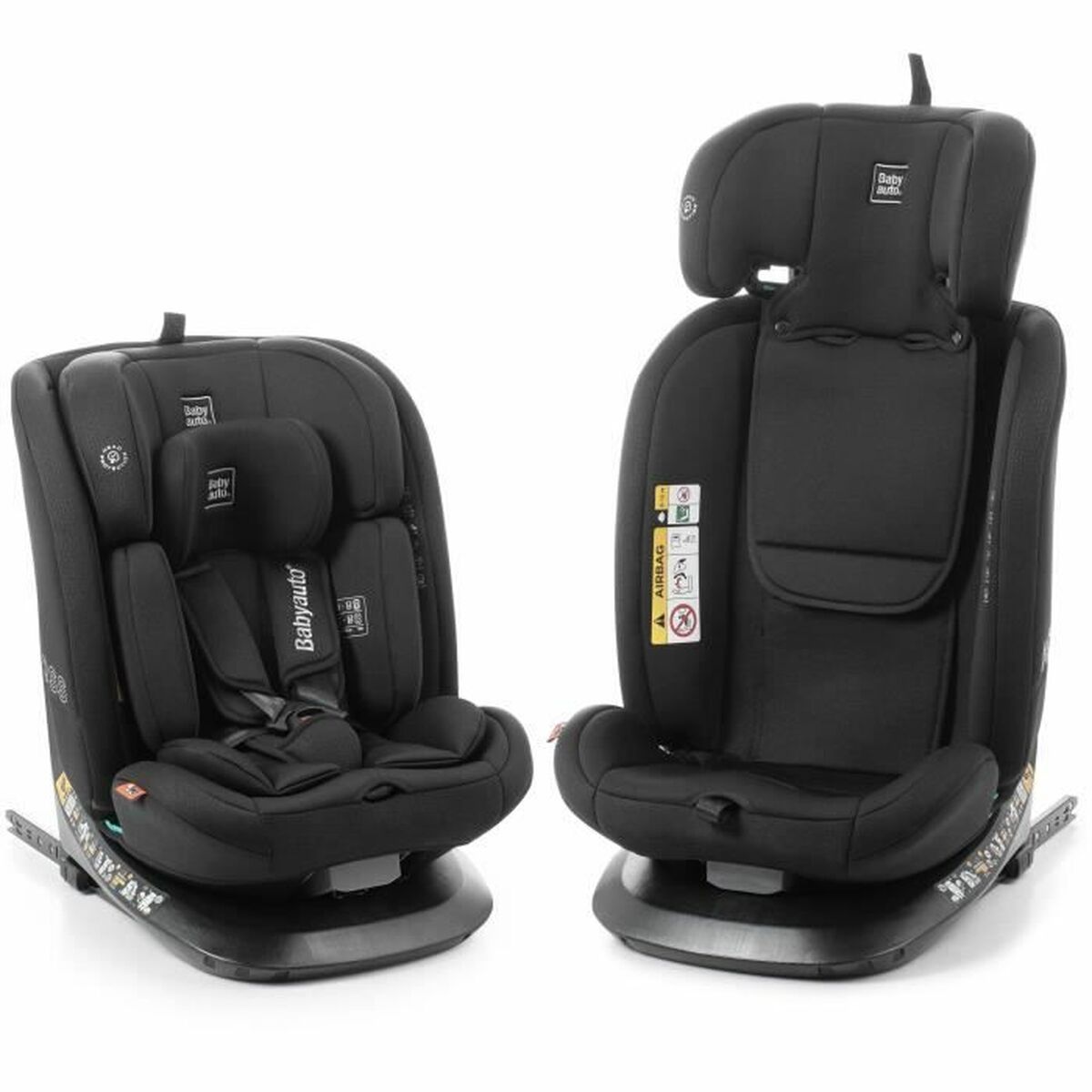 Babyauto Autostoeltje Babyauto Across Zwart 0 (De 0 A 10 Kilos) I (9 - 18 Kg) Ii (15-25 Kg) Iii (22 - 36 Kg) Kinderen Ece R129/04
