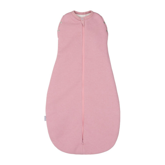 Roze 2-in-1 inbakerslaapzak 2.5 TOG voor baby's van 0 tot 6 maanden