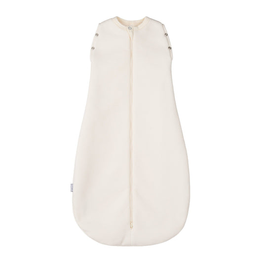 Witte 2-in-1 inbakerslaapzak 2.5 TOG voor baby's van 0 tot 6 maanden