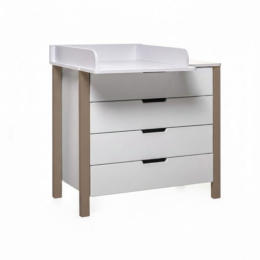 Changing Dresser ELIN - Cappuccino/White