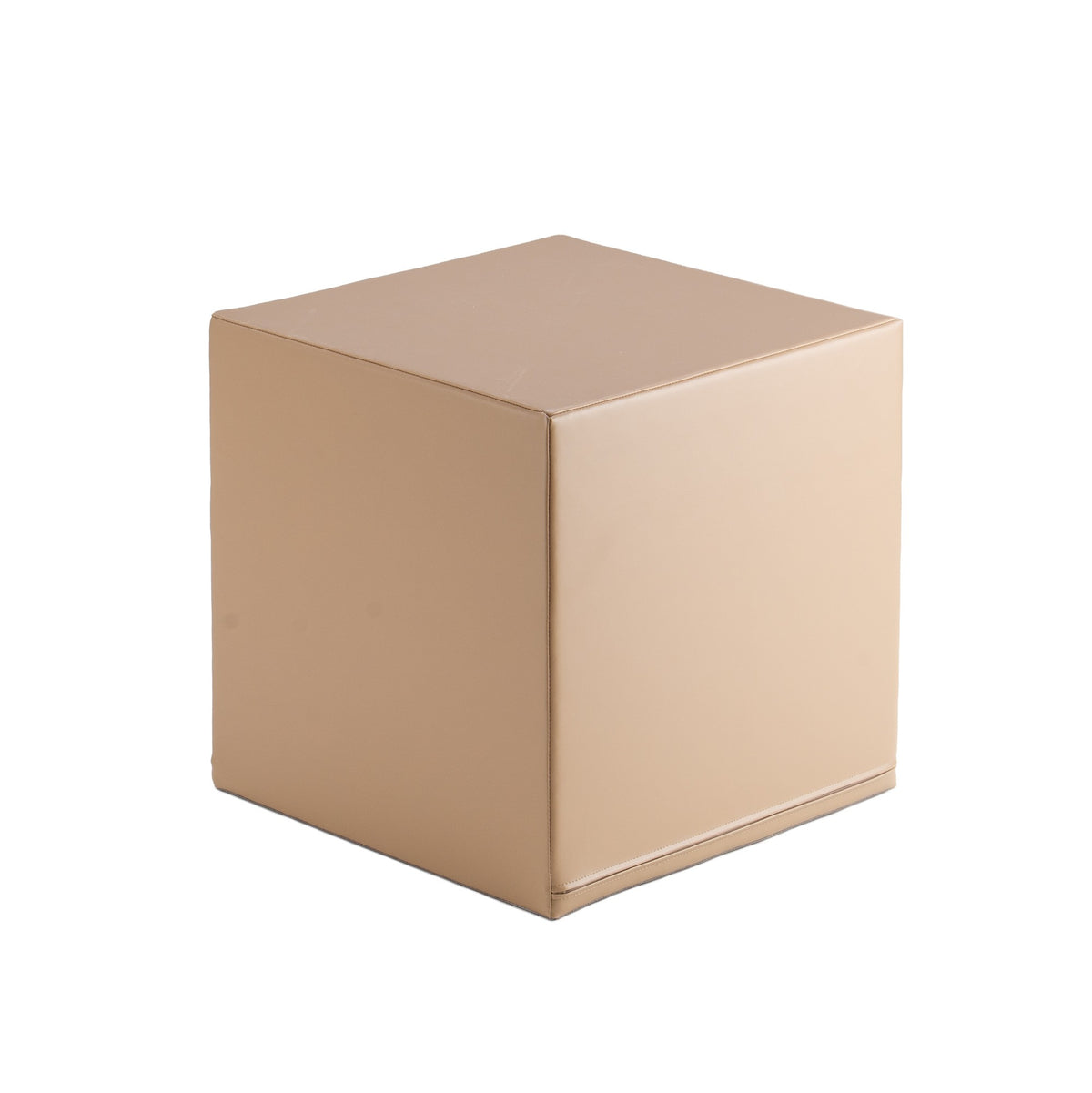 IGLU Mega Cube Soft Play Block Grey Beige met grote kubusvormige zachte speelvorm
