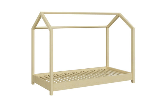 Kocot Kids Bella houten huisbed naturel van FSC grenenhout