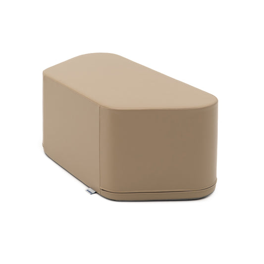 IGLU Play Pouf Bench beige zachte speelbank en kinderbank voor kinderen