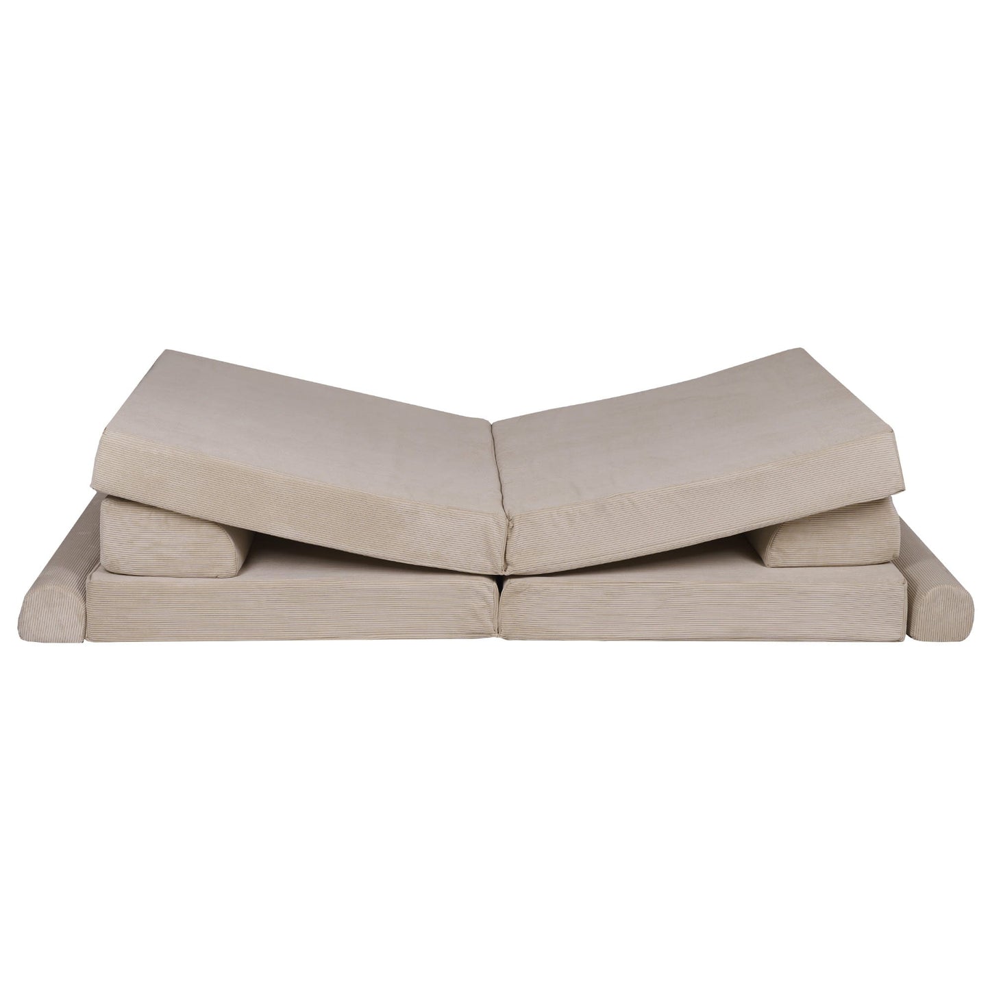 MeowBaby® Large Slimcord Premium Sofa - Lime