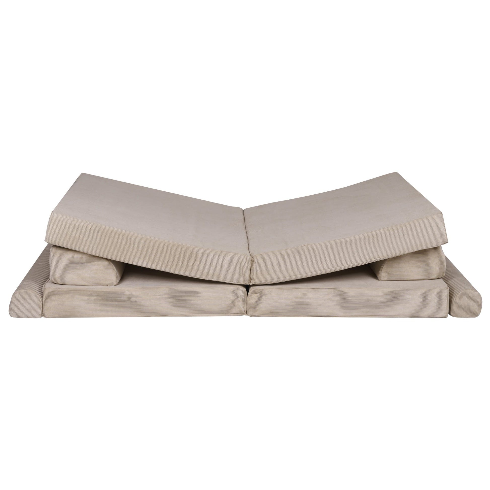 MeowBaby® Large Slimcord Premium Sofa - Lime