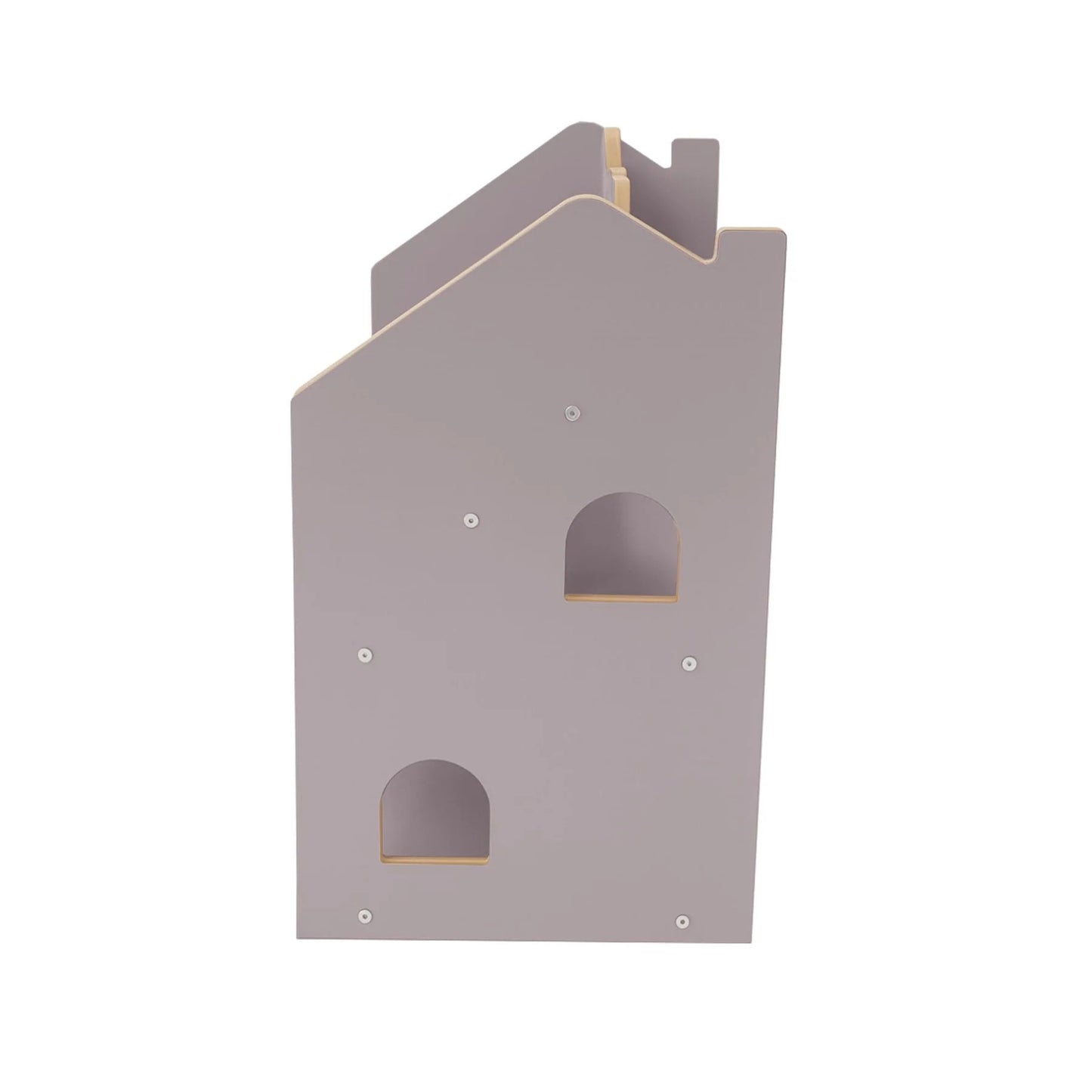 MeowBaby Montessori MDF House Bookcase - Grey