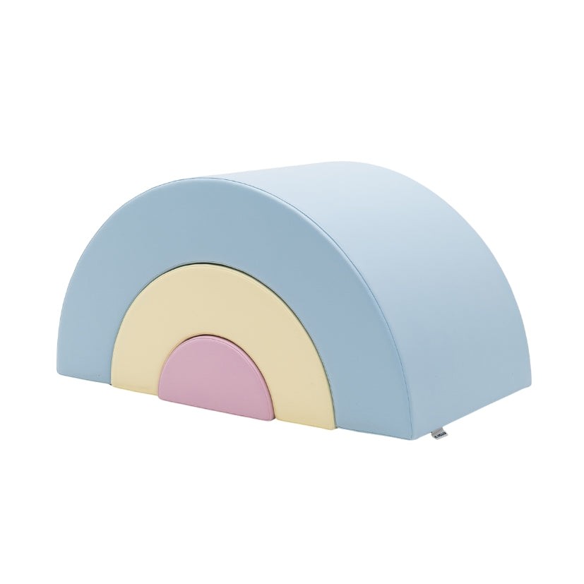 IGLU Montessori Soft Play Set Light Pastel zachte klim- en speelset met foam speelblokken