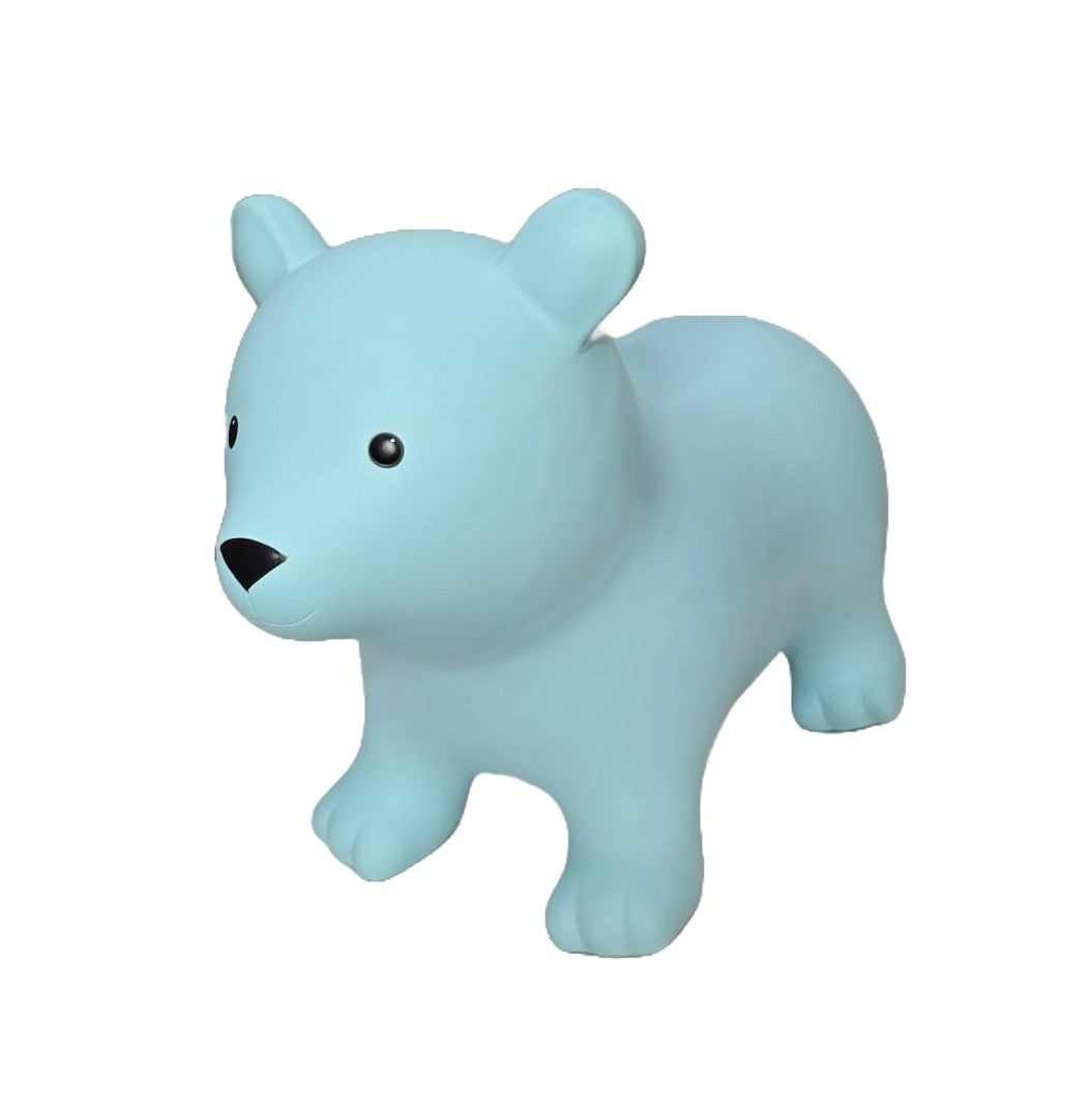 Gerardo's Toys My First JUMPY Blauwe Beer springdier voor kinderen vanaf 12 maanden