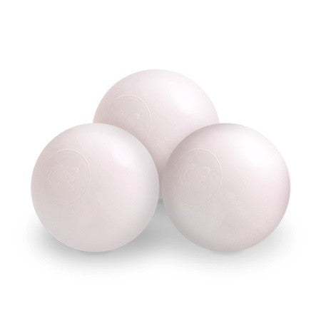 Plush Nest Round Puffy Lamell Ball Pool, 90 × 30 cm — Pink, 200 Pearl, Pearl Light Pink and Gold Balls, photo 12