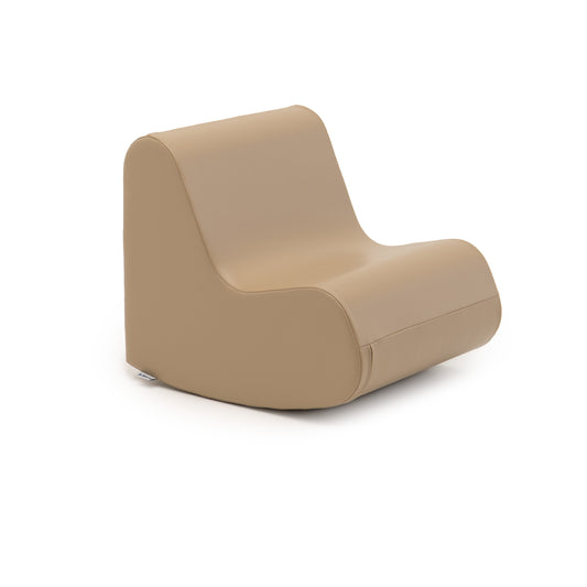 IGLU Rocking Chair beige zachte wipstoel voor kinderen van 3 tot 7 jaar