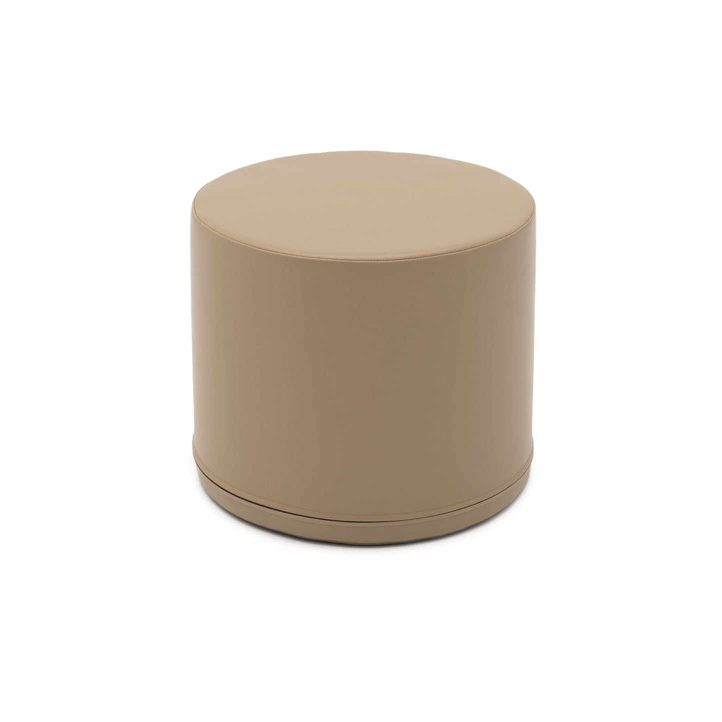 IGLU Small Play Pouf Cylinder beige compacte zachte speelpoef en zitcilinder voor kinderen