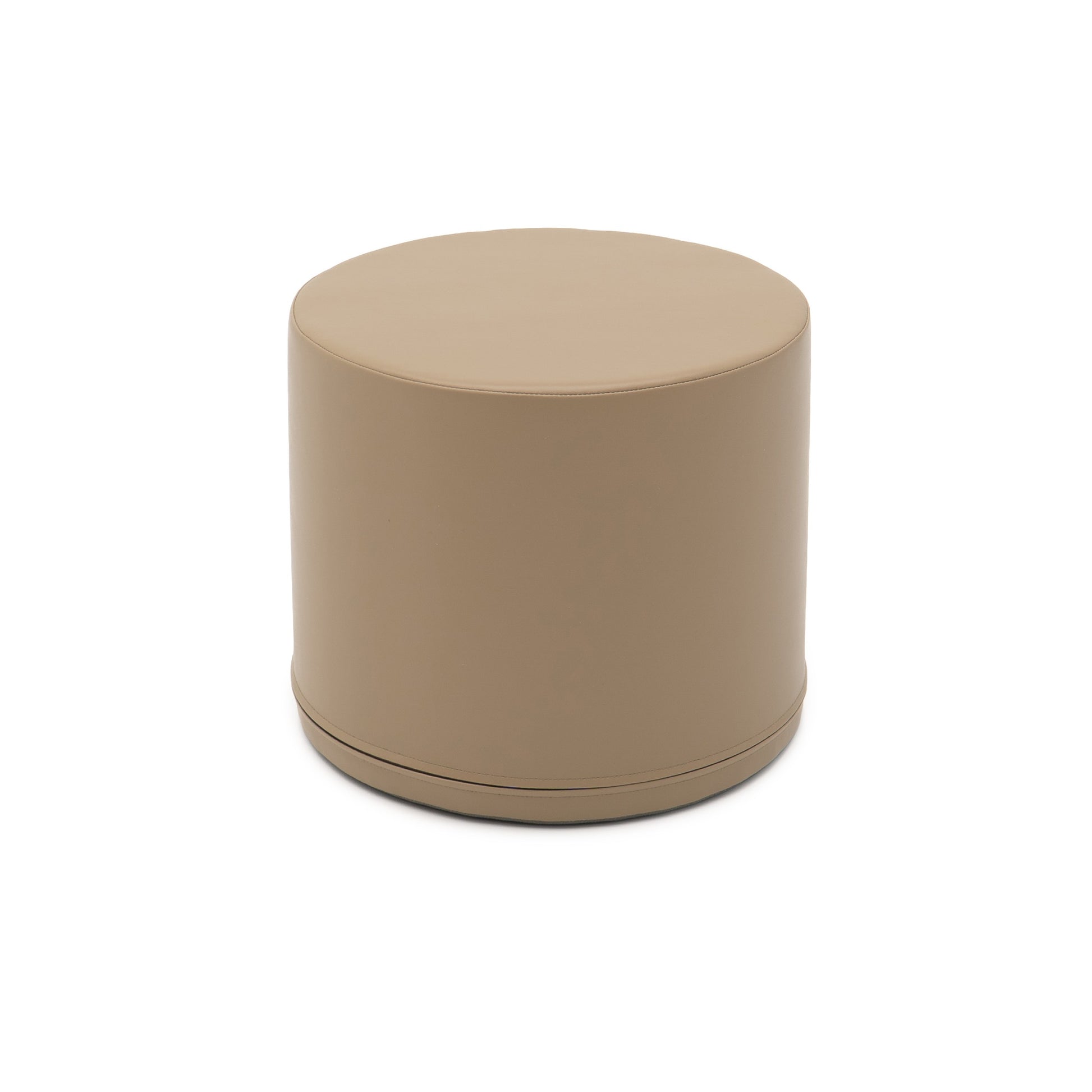IGLU Small Play Pouf Cylinder beige compacte zachte speelpoef en zitcilinder voor kinderen
