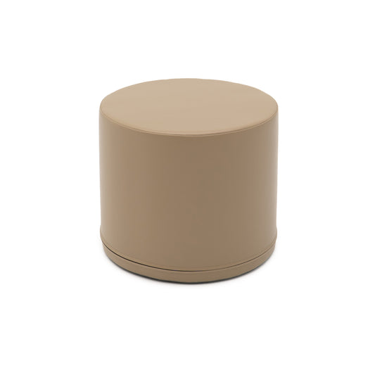 IGLU Small Play Pouf Cylinder beige compacte zachte speelpoef en zitcilinder voor kinderen