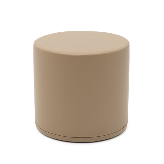 IGLU Large Play Pouf Cylinder beige zachte speelpoef en zitcilinder voor kinderen