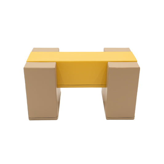 IGLU Soft Play Activity Set Balance Bridge Beige Honey zachte balans- en klimset met foam speelblokken
