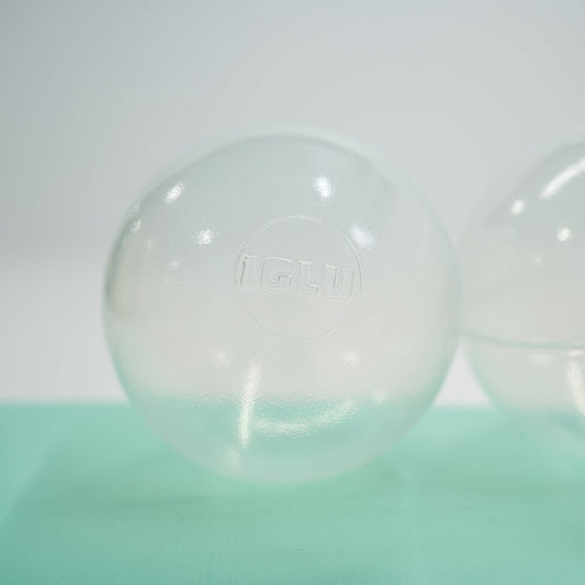 IGLU ballenbakballen transparant 500 stuks 7 cm voor ballenbak