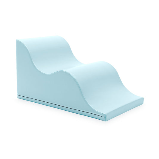 IGLU Soft Play Mega Wave Baby Blue zachte klim- en speelset met golfvormige foam speelblokken